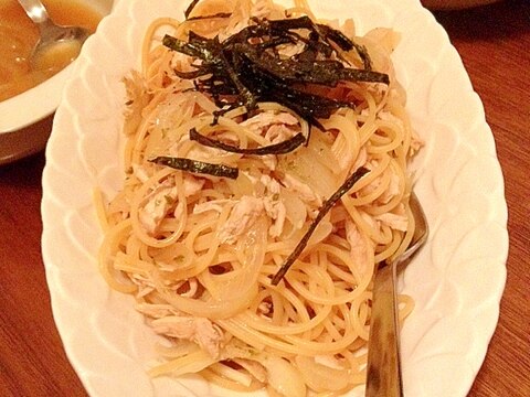 ささみと玉ねぎの柚子胡椒パスタ